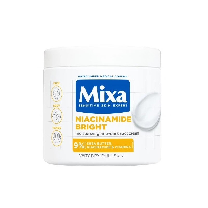 Mixa Niacinamid hidratáló krém sötét foltok ellen