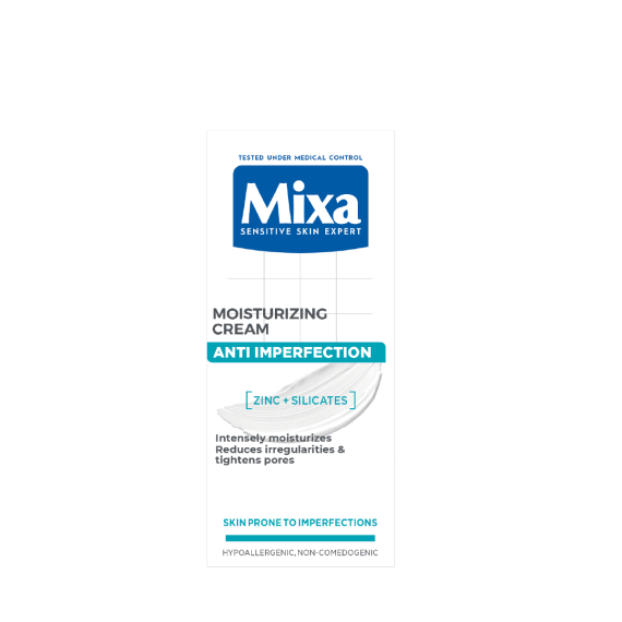 Mixa Hidratáló krém érzékeny, tökéletlenségre hajlamos bőrre