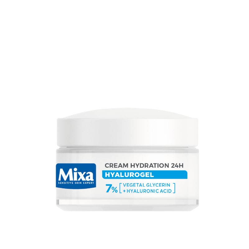 Mixa Hyalurogel Light Hidratáló krém érzékeny normál és dehidratált bőrre
