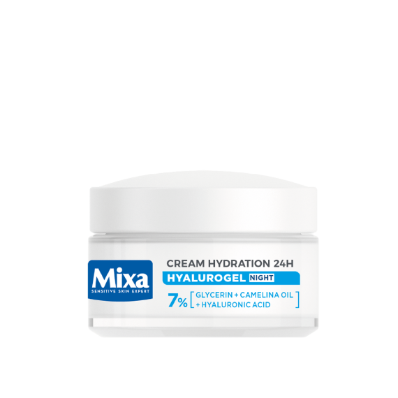 Mixa Hyalurogel éjszakai ápolás
