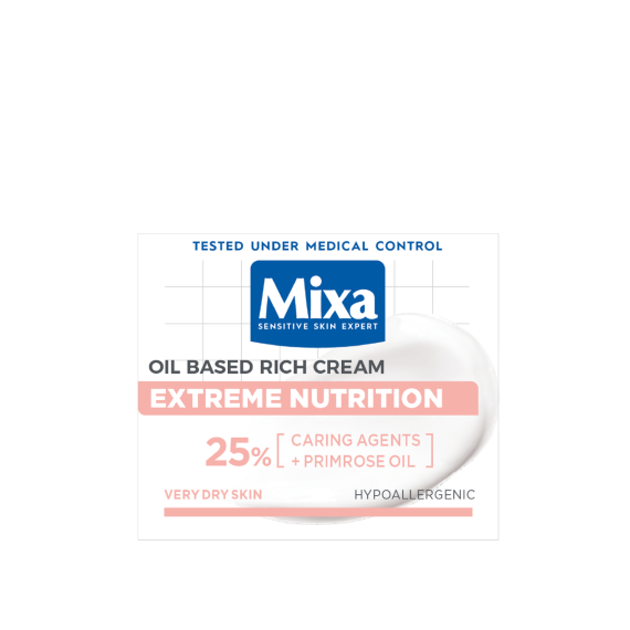 Mixa gazdag olajos krém intenzív táplálásra