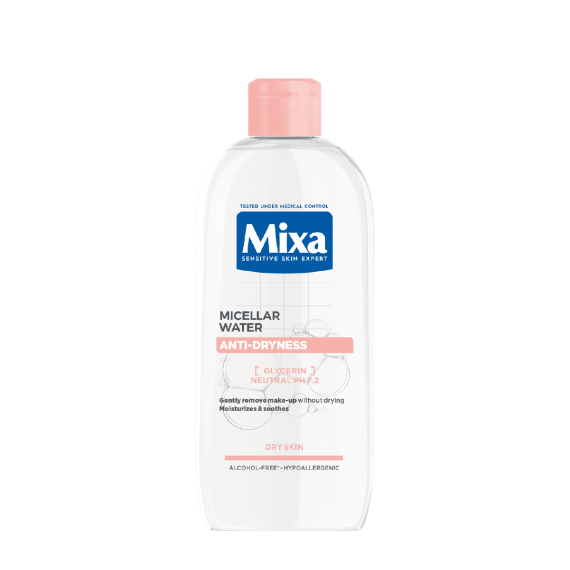 Mixa Micellás Víz érzékeny és száraz bőrre