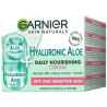 Garnier Skin Naturals Hyaluronic Aloe Tápláló gélkrém érzékeny és száraz bőrre