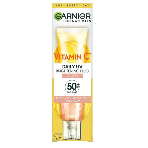 Garnier Skin Naturals C-vitamin SPF 50+ Ragyogó bőr nappali fluidum