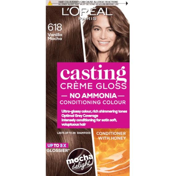 L'Oreal Paris Casting Creme Gloss 618 Vanilla Mocha Hajfesték
