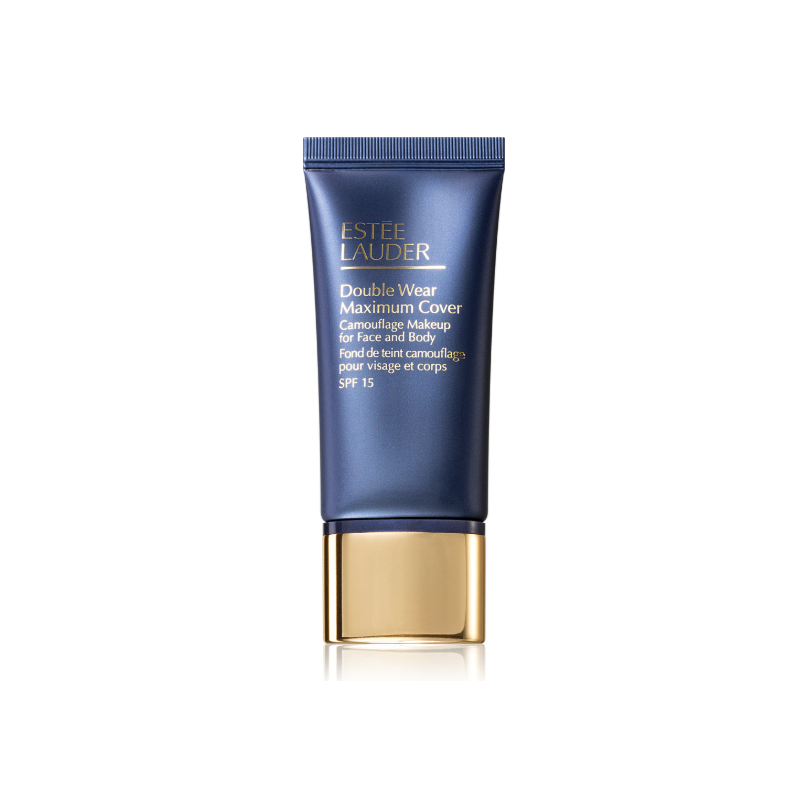 Estée Lauder Double Wear Maximum Cover Camouflage Alapozó Arcra és Testre SPF 15 03 Vanília Alapozó az arcra és testre
