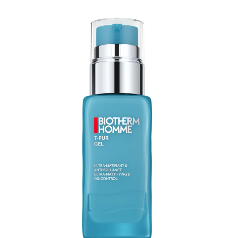 Biotherm Homme T-Pur Ultra-Mattifying And Oil-Control Gel Ultra-mattító hidratáló gél az arcra csomagolás nélkül