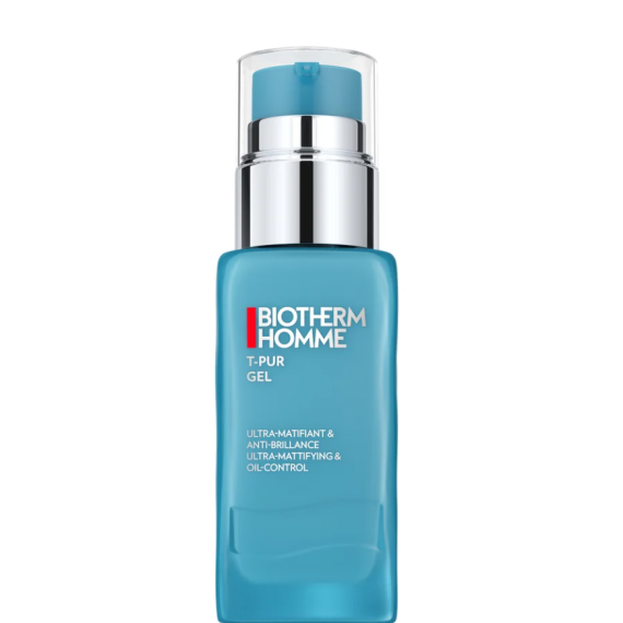 Biotherm Homme T-Pur Ultra-Mattifying And Oil-Control Gel Ultra-mattító hidratáló gél az arcra csomagolás nélkül