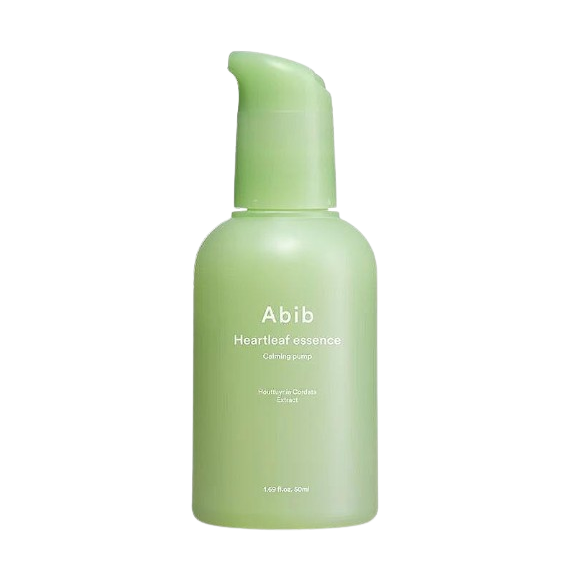 ABIB Heartleaf Essence Calming Pump Nyugtató arcleválasztó esszencia