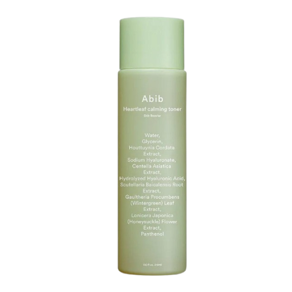 ABIB Heartleaf Calming Toner Bőrjavító Nyugtató Tonik az Arcbőrnek