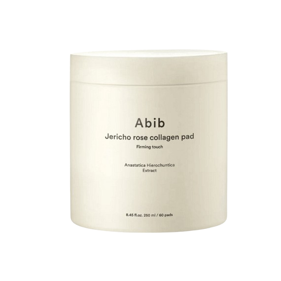 Abib Jericho Rose Collagen Pad Firming Touch Arctisztító vattakorongok