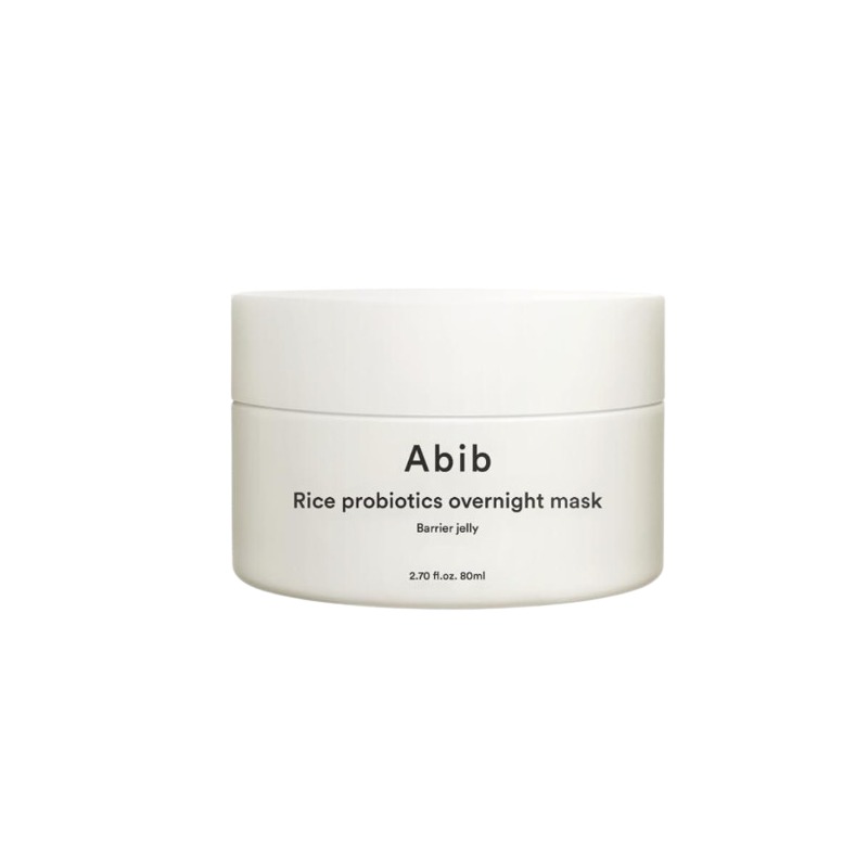 Abib Rice Probiotics Overnight Mask Barrier Jelly Éjszakai gél arcmaszk