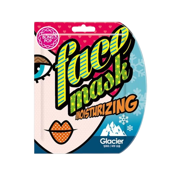 Blingpop Glacier Moisturizing Face Mask Hidratáló arcpakolás