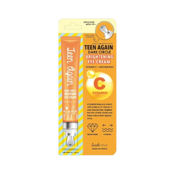 lookATME Tinédzser Ismét Sötét Karikák Elleni Fényesítő Szemkrém C-vitamin + Niacinamid