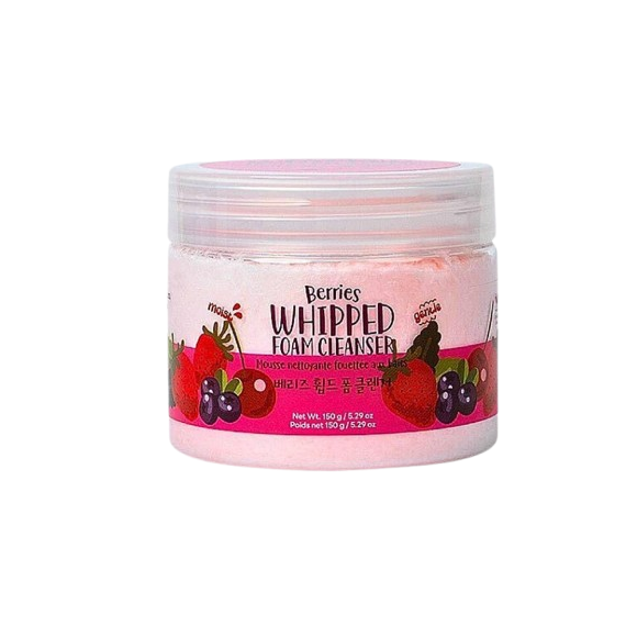 Glamfox Berries Whipped Foam Cleanser Arctisztító hab erdei gyümölcsökkel