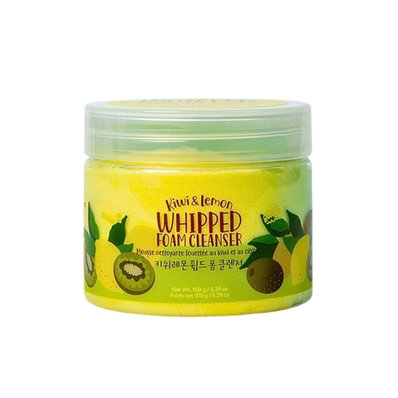 Glamfox Kiwi & Lemon Whipped Foam Cleanser Arctisztító hab kivi és citrommal