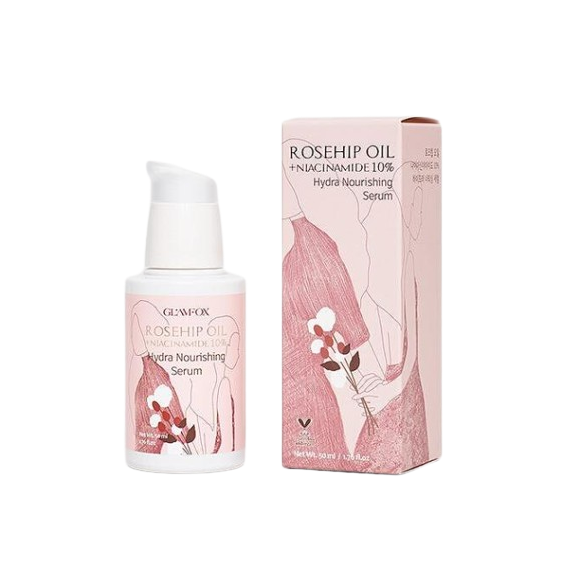 Glamfox Csipkebogyó Olaj & 10% Niacinamid Szérum Arcszérum