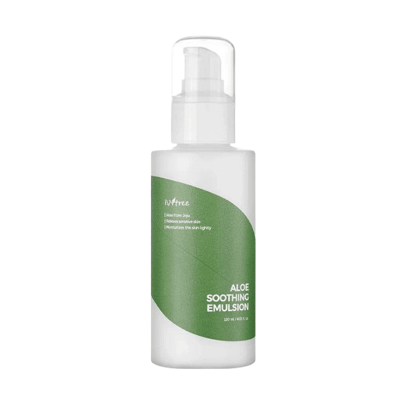 Isntree Aloe Soothing Emulsion Nyugtató emulzió az arcbőrre