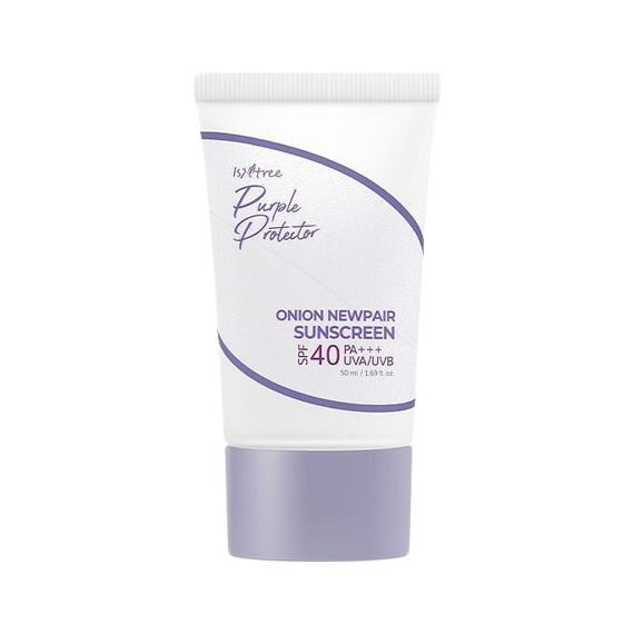 Isntree Onion Newpair Naptej SPF40 PA+++ UVA/UVB Arcvédő krém