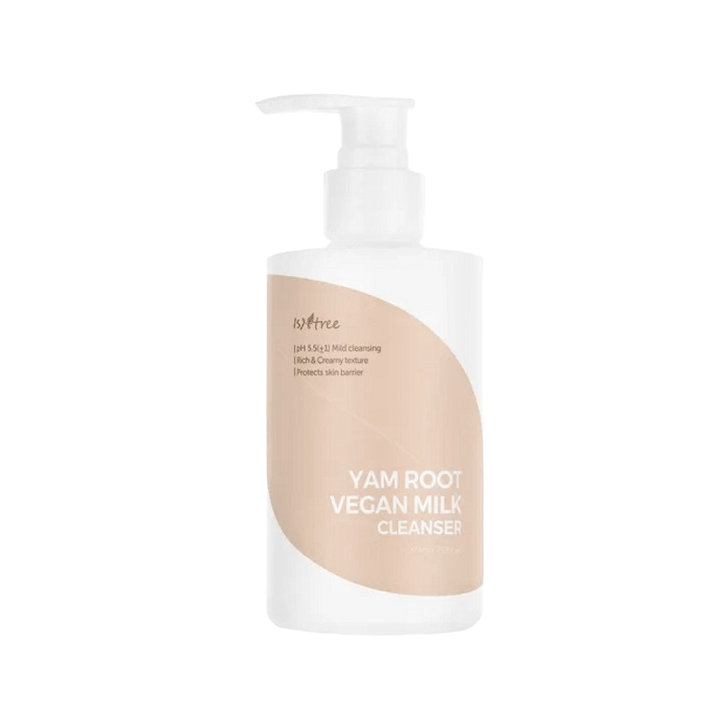 Isntree Yam Root Vegan Milk Cleanser Vegán arctisztító krém