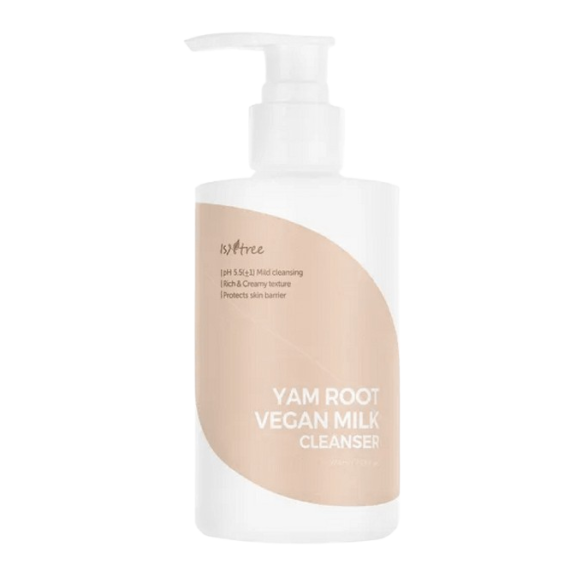 Isntree Yam Root Vegan Milk Cleanser Vegán arctisztító krém