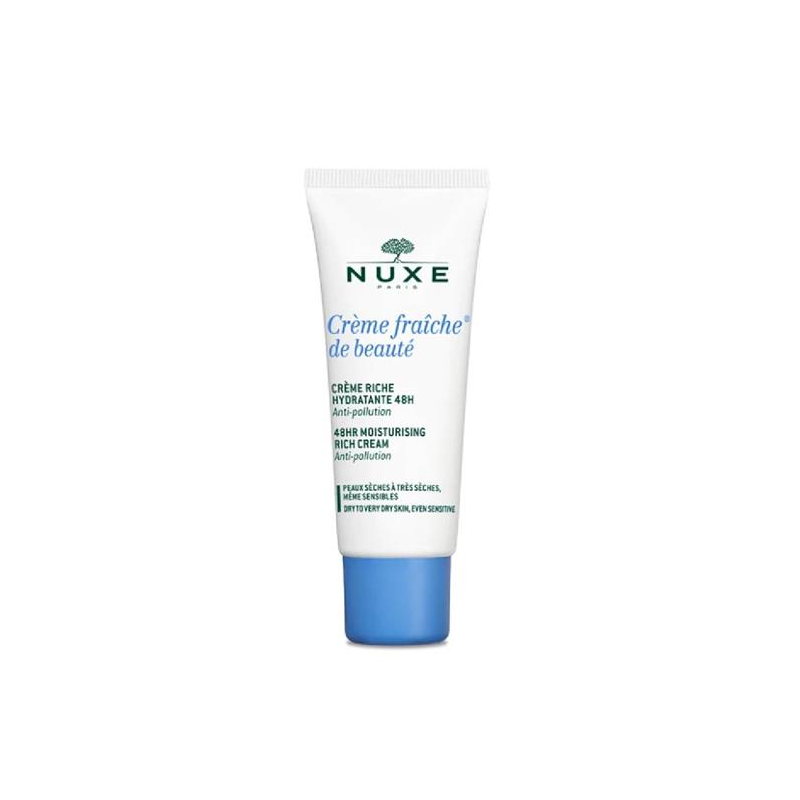 Nuxe Creme Fraiche De Beaute Hidratáló Tömörítő Krém 48H Normál Bőrre Arckrém