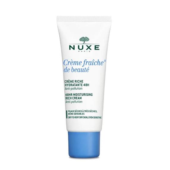 Nuxe Creme Fraiche De Beaute Hidratáló Tömörítő Krém 48H Normál Bőrre Arckrém