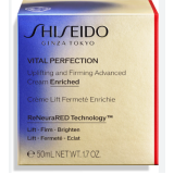 Shiseido Vital Perfection Uplifting and Firming Advanced Cream Enriched Gazdag nappali krém