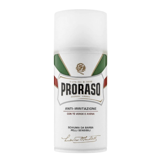 Proraso Borotvahab Krém Érzékeny Zöld Tea Nyugtató borotvahab zöld teával