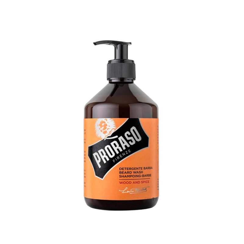 Proraso Szakállsampon Fa és Fűszer Tápláló szakállsampon Cédrus, Sáfrány és Vanília