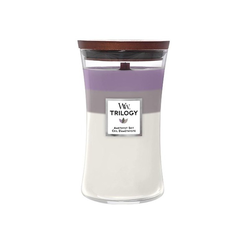 WoodWick Evening Luxe Illatos gyertya fából készült wickszel