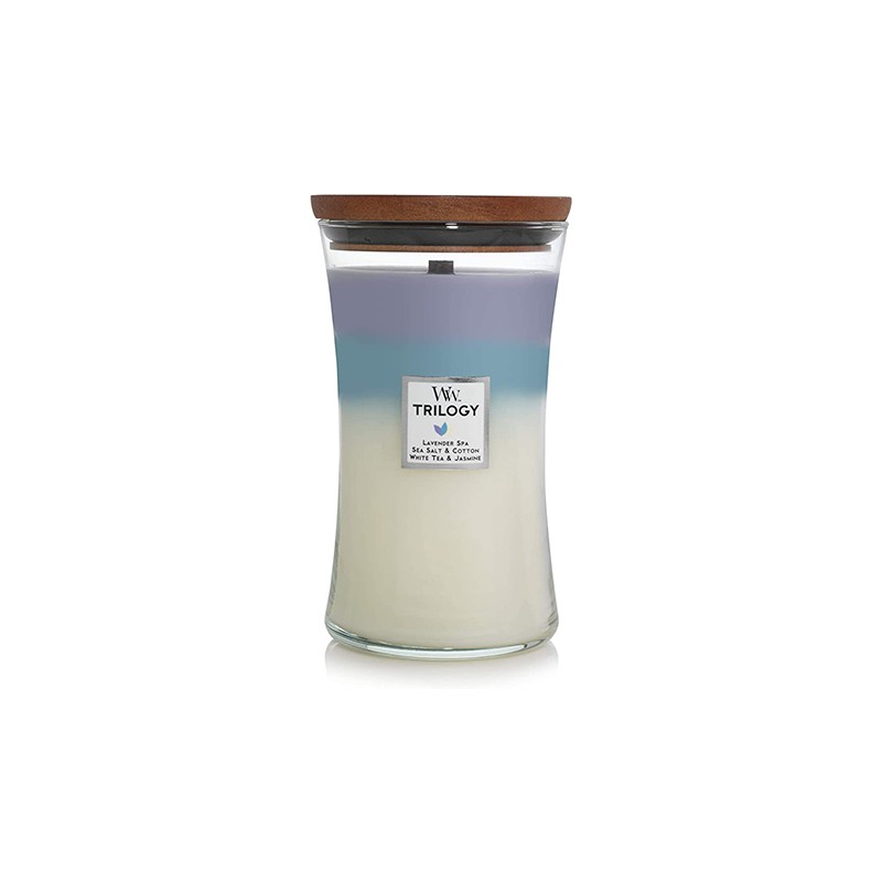 WoodWick Calming Retreat Illatos gyertya fa wickkel