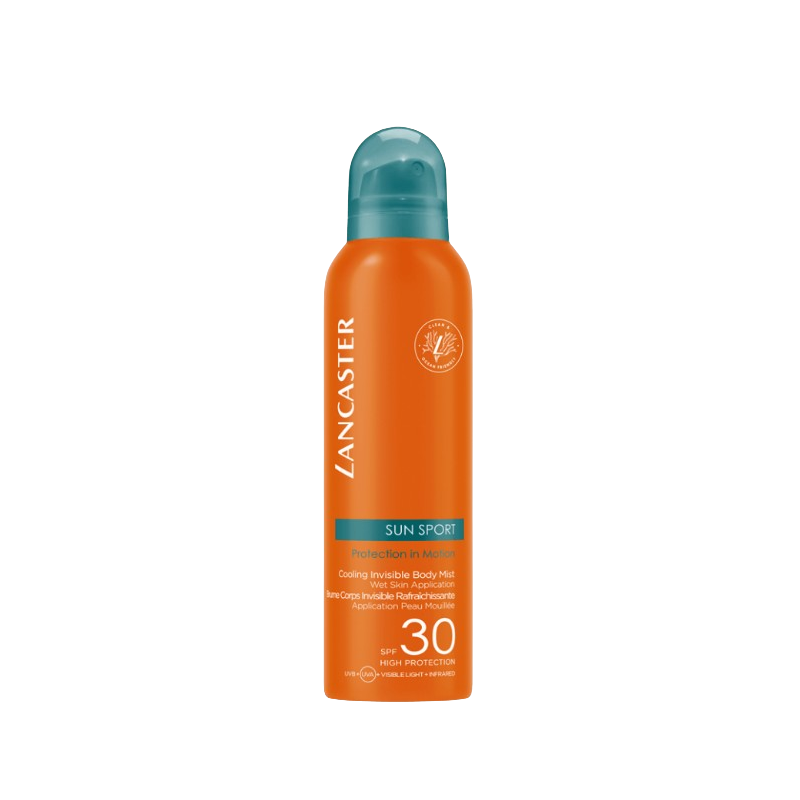 Lancaster Protection In Motion SPF30 Hűsítő napvédő testpermet csomagolás nélkül