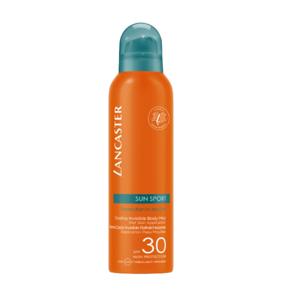 Lancaster Protection In Motion SPF30 Hűsítő napvédő testpermet csomagolás nélkül