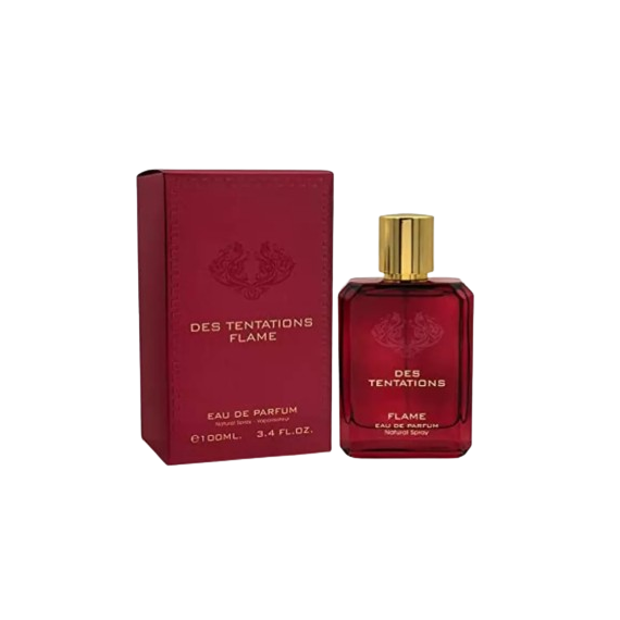 Fragrance World Des Tentation Flame Férfi parfüm EDP