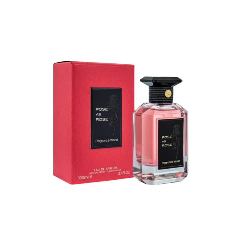 Fragrance World Pose As Rose Női parfüm EDP
