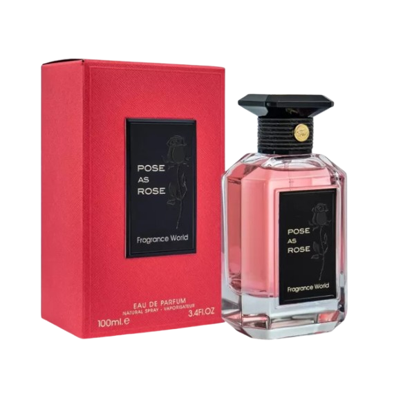 Fragrance World Pose As Rose Női parfüm EDP