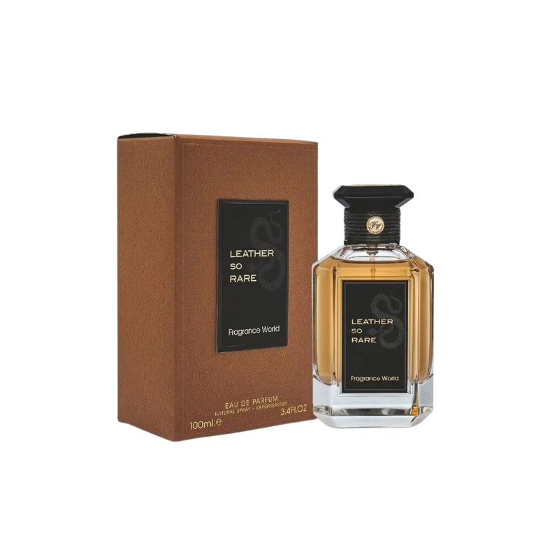 Fragrance World Leather So Rare Unisex parfüm EDP