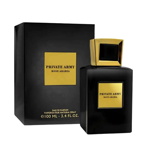 Fragrance World Private Army Rose Arabia Unisex parfüm víz EDP