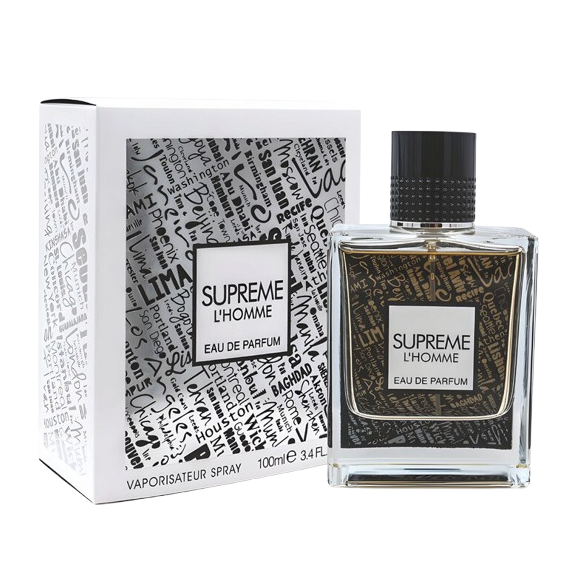 Fragrance World Supreme L'Homme Férfi parfüm EDP