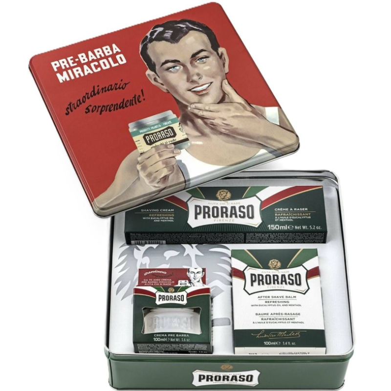 Proraso Vintage Selection Gino Frissítő 3 termékből álló készlet