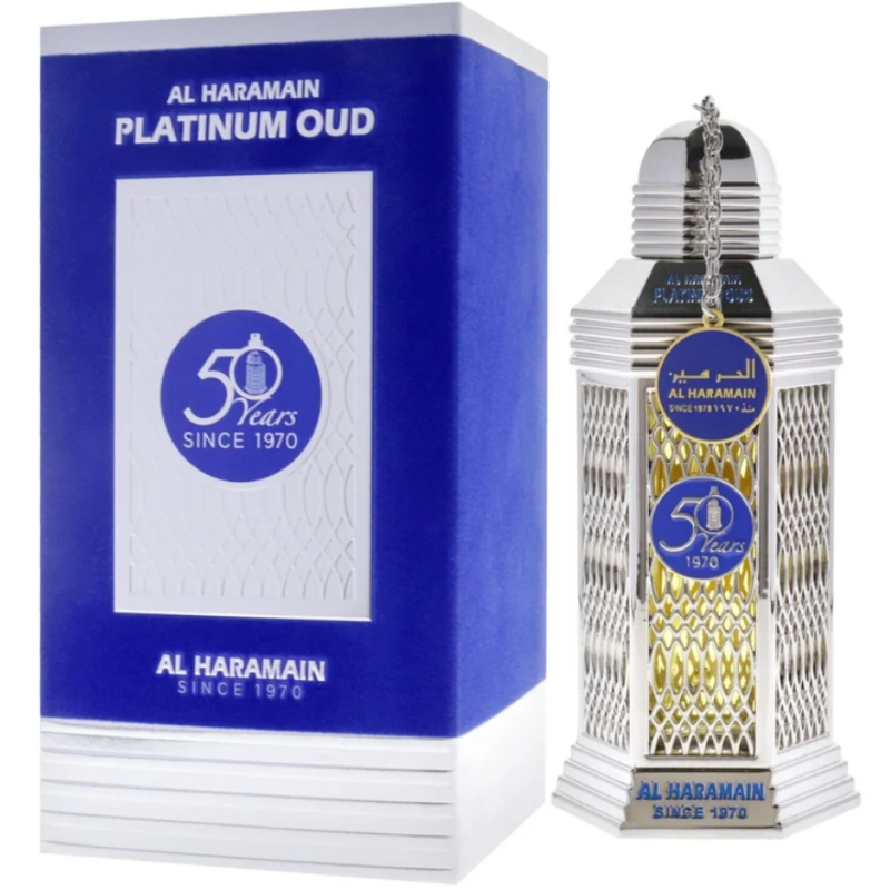 Al Haramain 50 Years Platinum Oud Unisex parfüm EDP