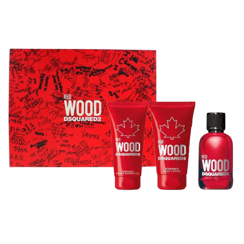 DsQuared2 Red Wood Női ajándékcsomag