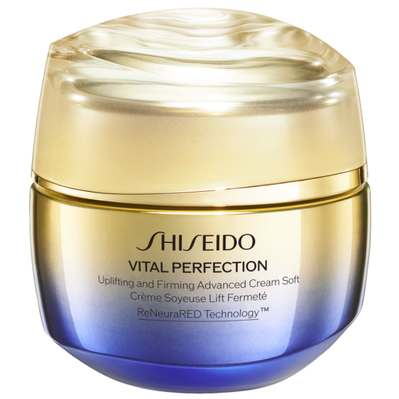 Shiseido Vital Perfection Uplifting and Firming Advanced Cream Soft Bőrpuhító arckrém fokozott liftinghatással