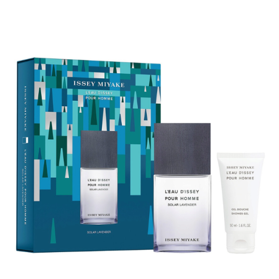 Issey Miyake L'Eau d'Issey Solar Lavender Ajándékkészlet férfiaknak
