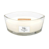 WoodWick Linen Candle illatos gyertya
