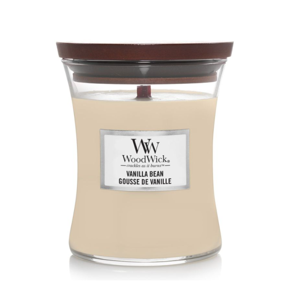 WoodWick Vanilla Bean Illatos gyertya