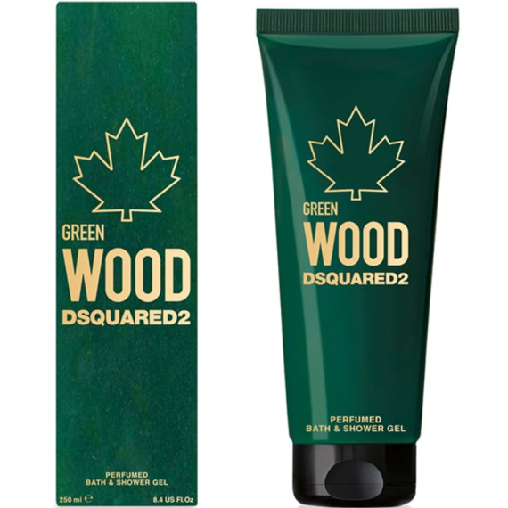 Dsquared2 Green Wood Tusfürdő férfiaknak