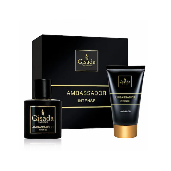 Gisada Ambassador Intense Ajándékkészlet férfiaknak