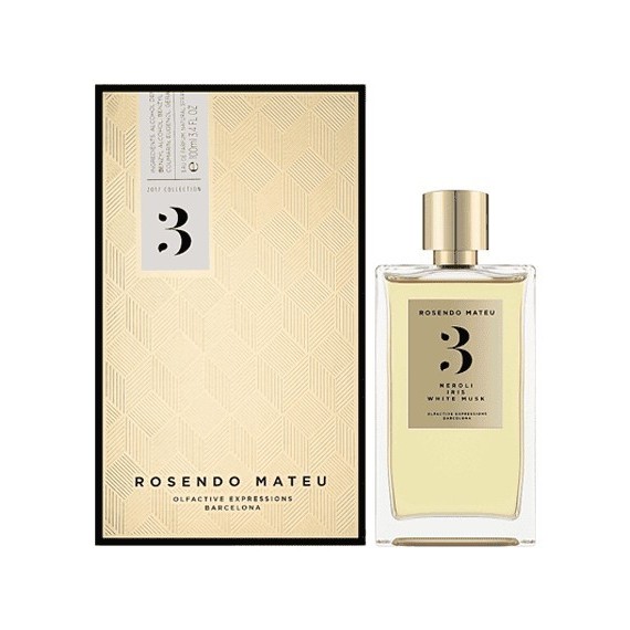 Rosendo Mateu Nº 3 Neroli, Iris, White Musk Unisex parfüm EDP